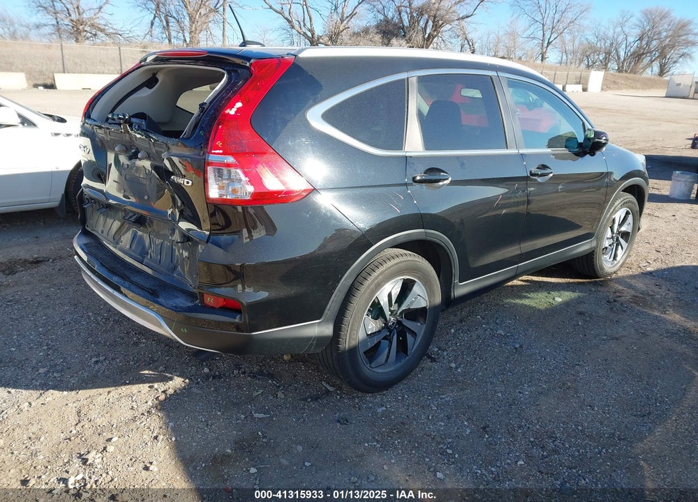 2015 HONDA CR-V TOURING VIN: 5J6RM4H99FL062777