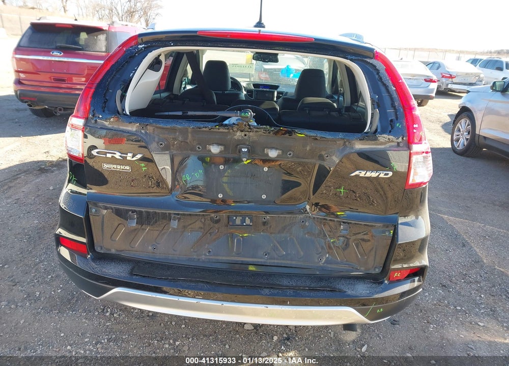 2015 HONDA CR-V TOURING VIN: 5J6RM4H99FL062777