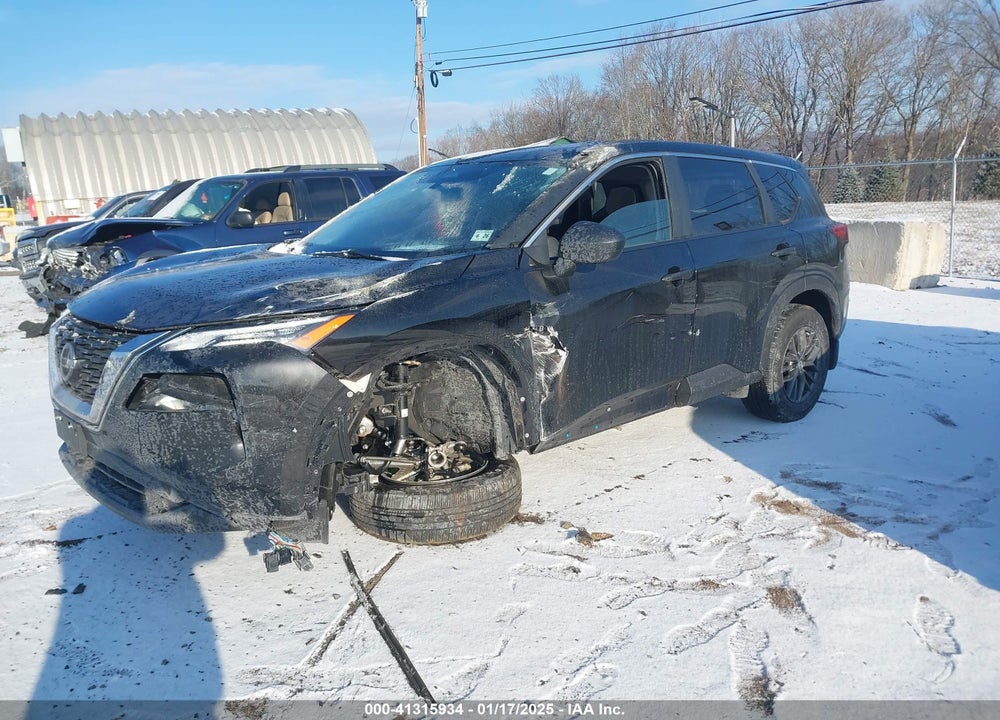2021 NISSAN ROGUE S INTELLIGENT AWD VIN: JN8AT3AB3MW227896