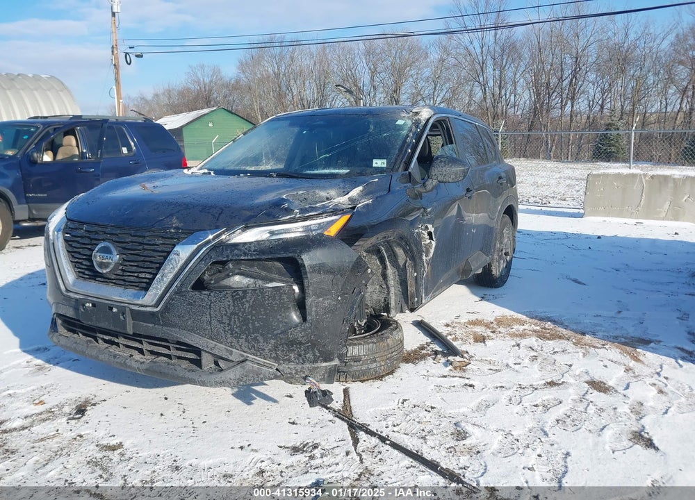 2021 NISSAN ROGUE S INTELLIGENT AWD VIN: JN8AT3AB3MW227896
