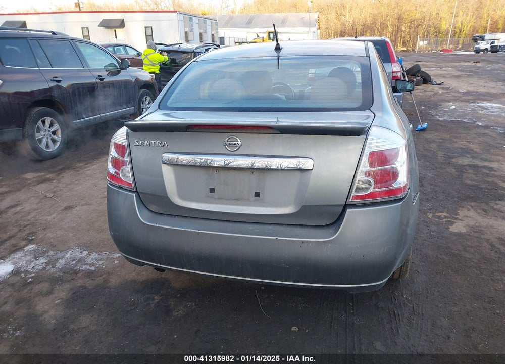 2012 NISSAN SENTRA 2.0 S VIN: 3N1AB6APXCL619499
