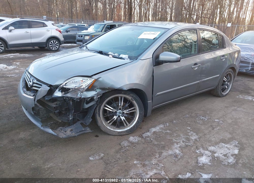 2012 NISSAN SENTRA 2.0 S VIN: 3N1AB6APXCL619499