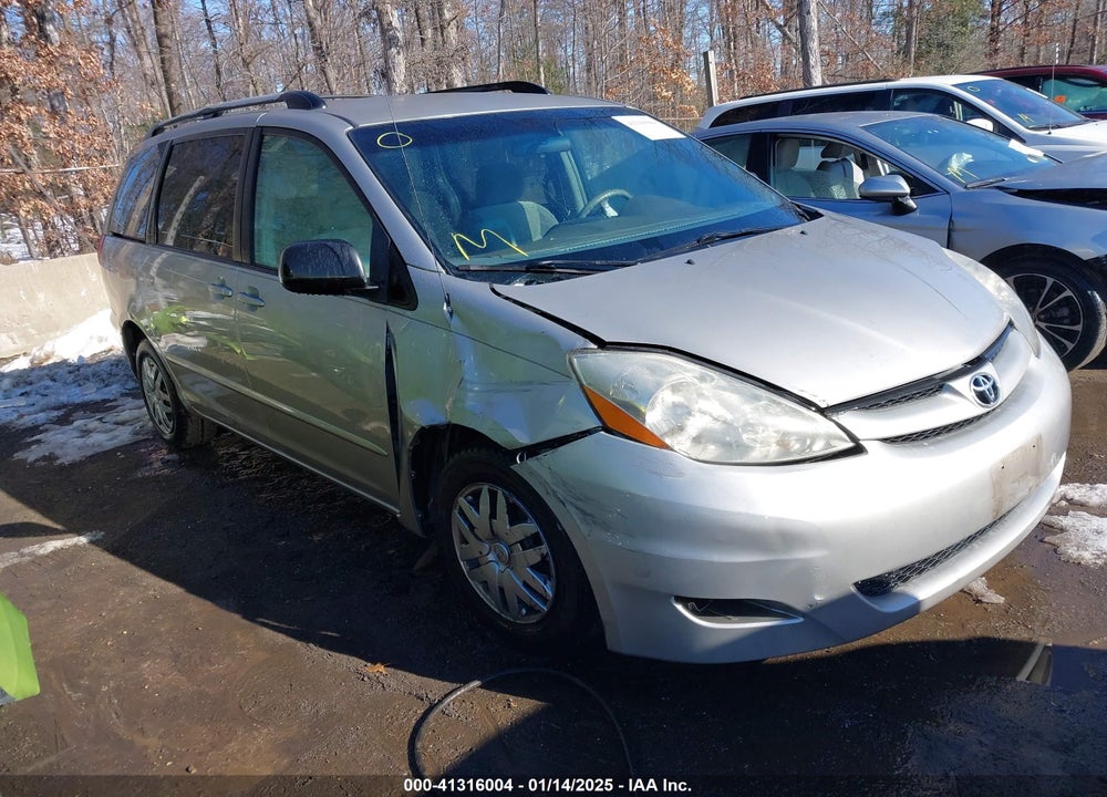 2007 TOYOTA SIENNA LE VIN: 5TDZK23C37S018583