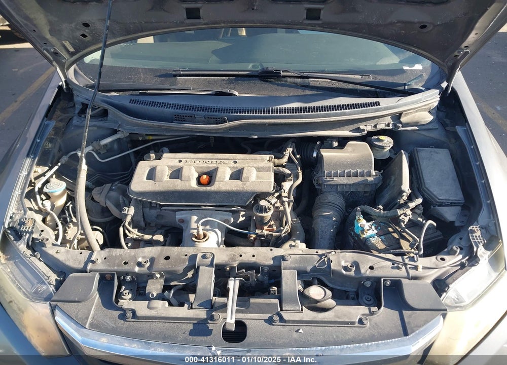 2012 HONDA CIVIC SDN LX VIN: 19XFB2F59CE312641