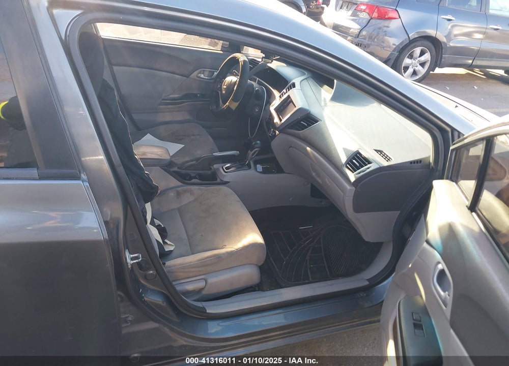 2012 HONDA CIVIC SDN LX VIN: 19XFB2F59CE312641