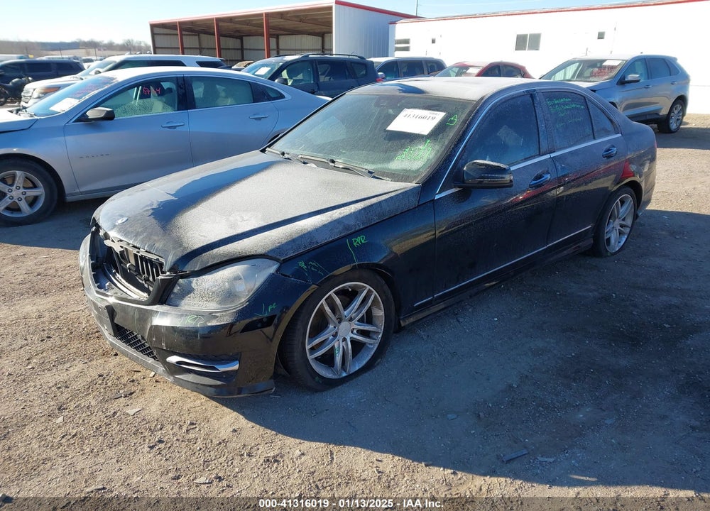 2012 MERCEDES-BENZ C 300 VIN: WDDGF8BB3CR226923