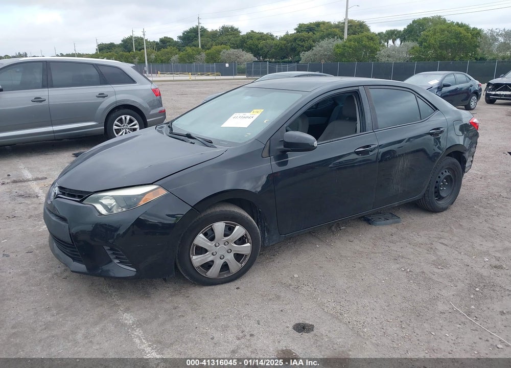 2016 TOYOTA COROLLA VIN: 2T1BURHE8GC488308