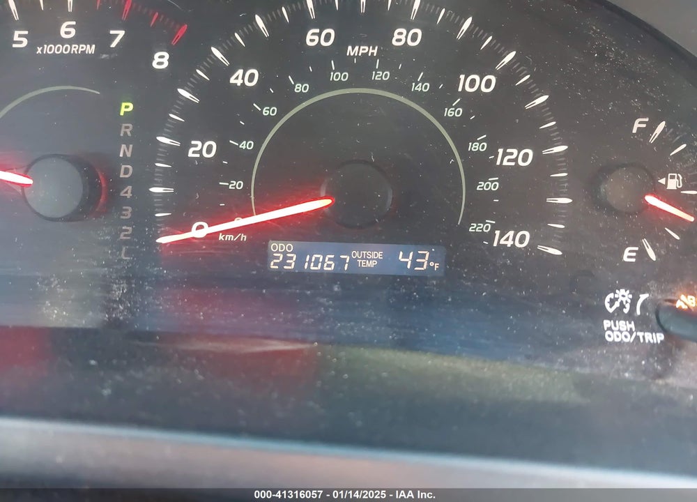 2007 TOYOTA CAMRY LE VIN: 4T1BE46K17U013512