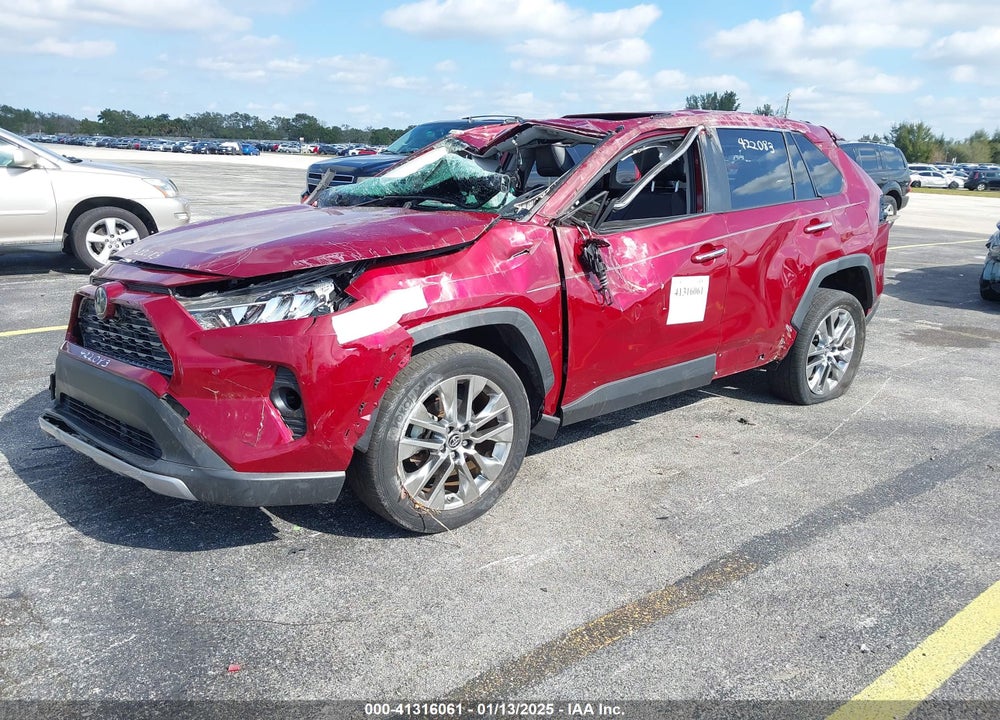 2019 TOYOTA RAV4 LIMITED VIN: JTMY1RFV4KD504439