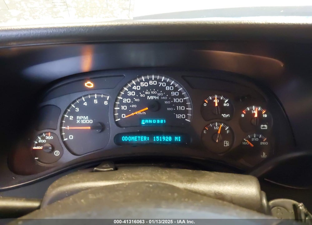 2005 CHEVROLET SILVERADO 2500HD LS VIN: 1GCHC23U85F944752