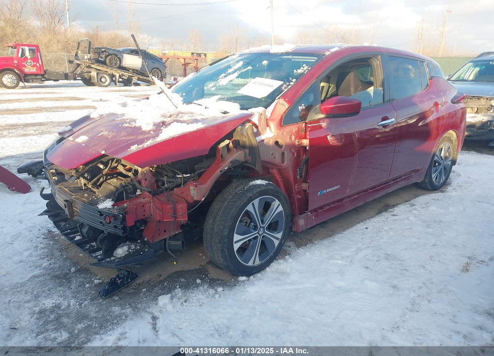 2018 NISSAN LEAF VIN: 1N4AZ1CPXJC307237