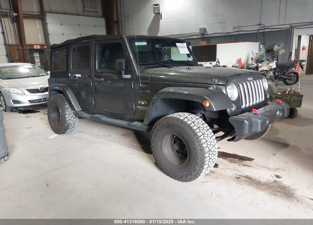 2017 JEEP WRANGLER UNLIMITED SAHARA 4X4 VIN: 1C4HJWEG6HL705811