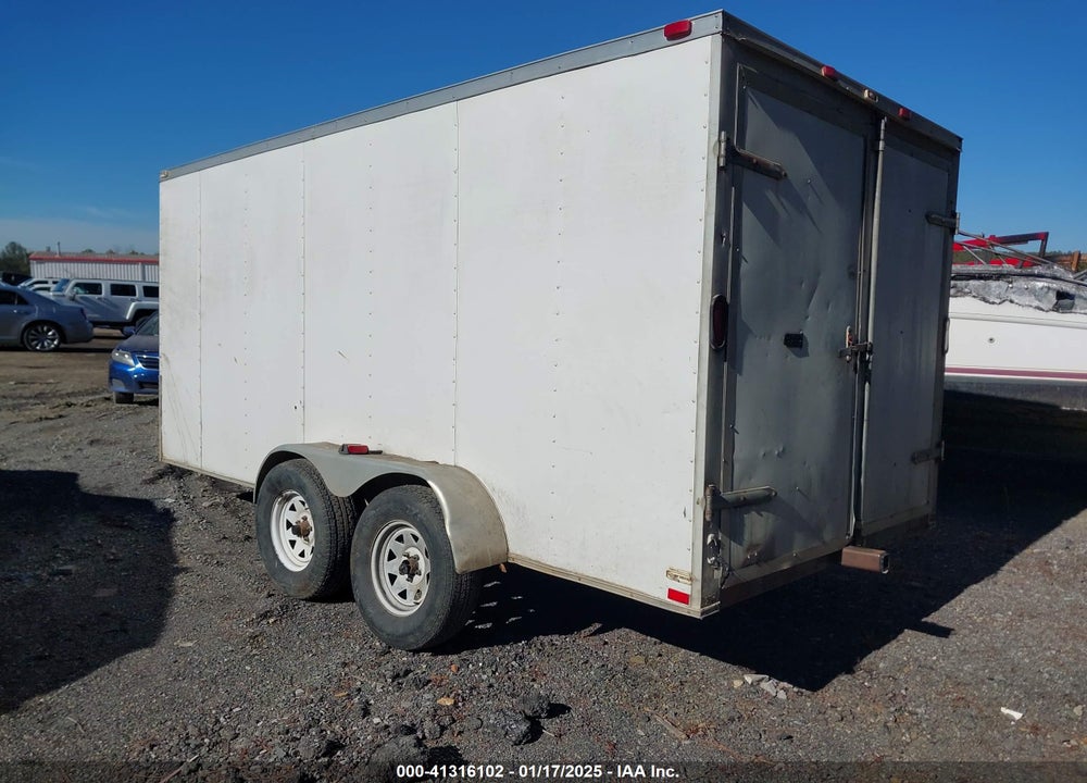2005 CARGO TRAILER VIN: 5RMBE14276D003212