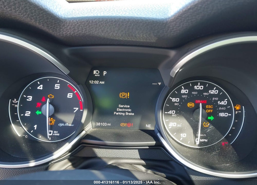 2021 ALFA ROMEO STELVIO TI AWD VIN: ZASPAKBN6M7D11100