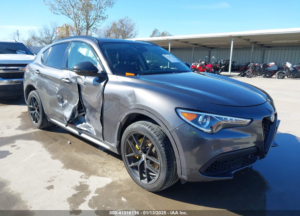 2021 ALFA ROMEO STELVIO TI AWD VIN: ZASPAKBN6M7D11100