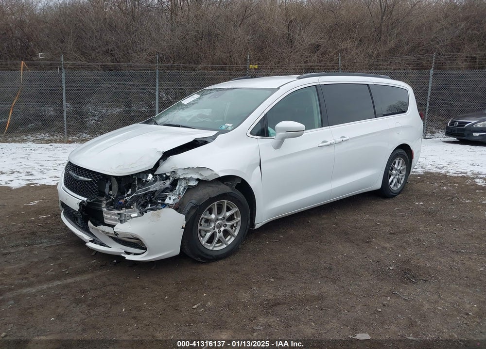 2022 CHRYSLER PACIFICA TOURING L VIN: 2C4RC1BG3NR162104