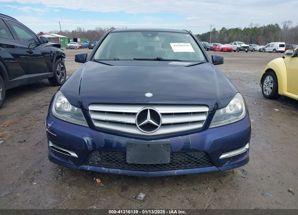 2013 MERCEDES-BENZ C VIN: WDDGF4HB4DR246521