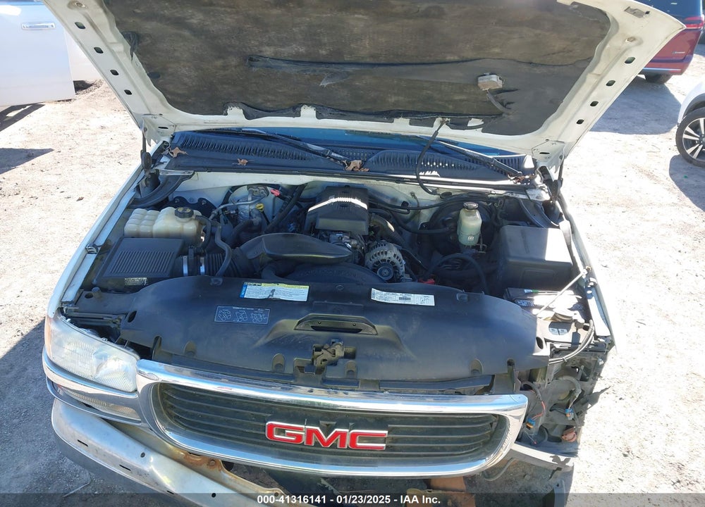 2000 GMC SIERRA 1500 SLE VIN: 1GTEC19T6YZ129383