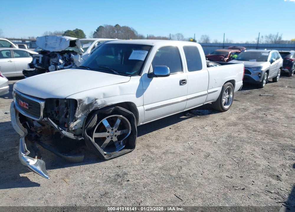 2000 GMC SIERRA 1500 SLE VIN: 1GTEC19T6YZ129383