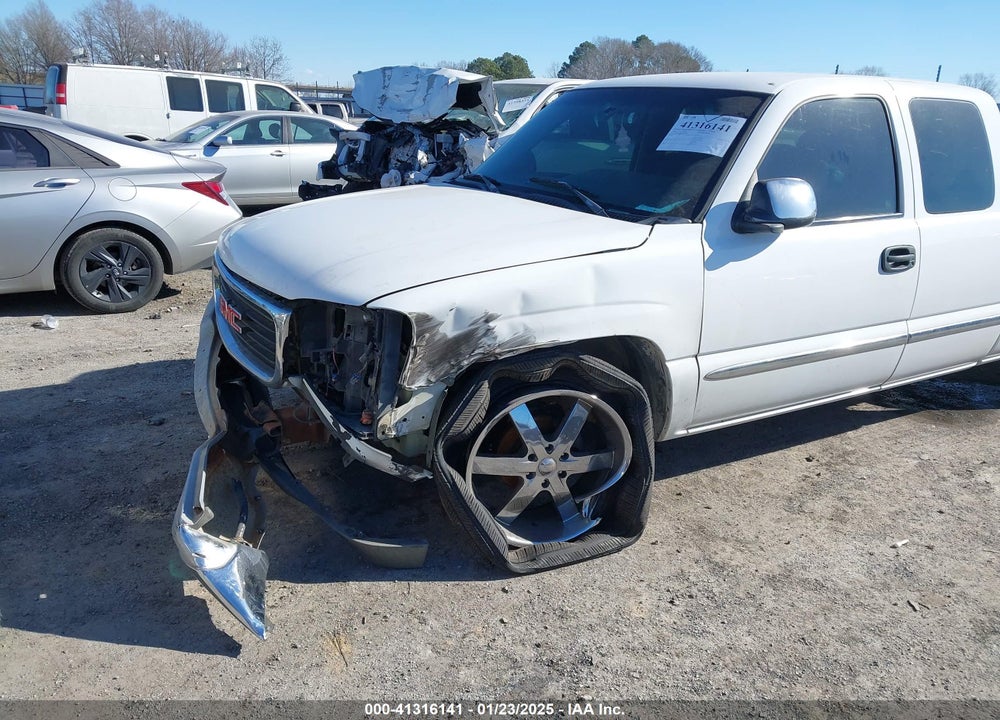 2000 GMC SIERRA 1500 SLE VIN: 1GTEC19T6YZ129383