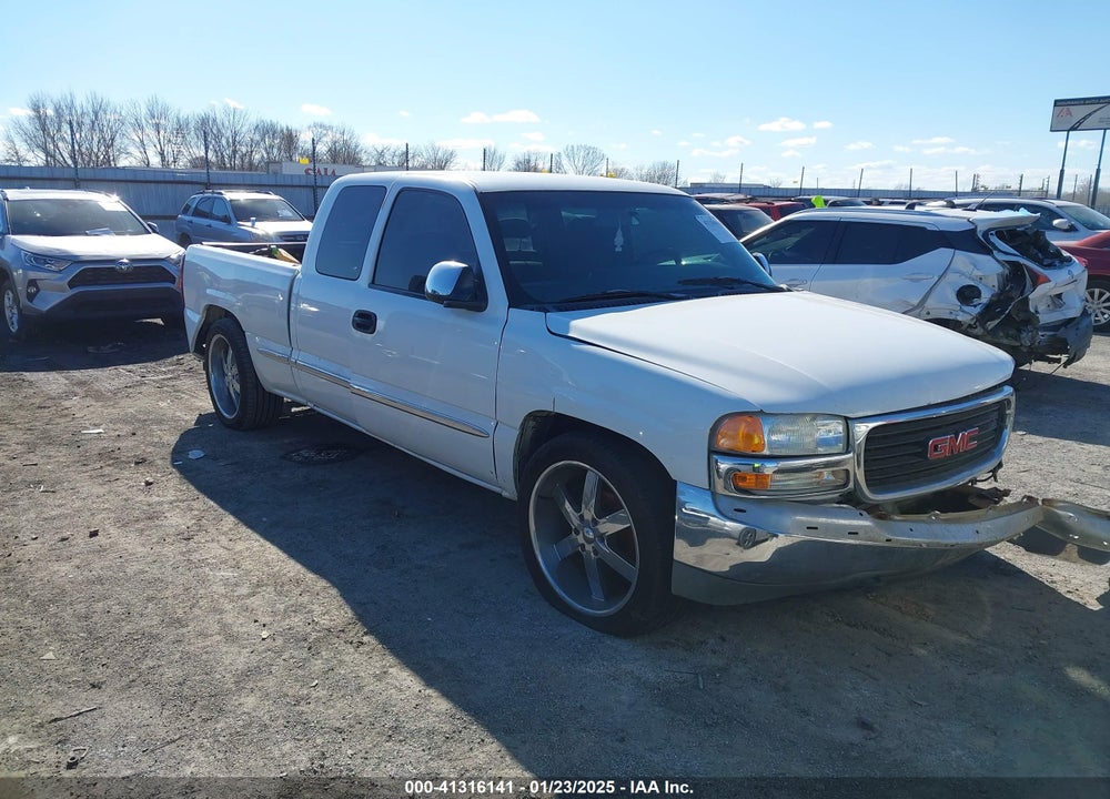 2000 GMC SIERRA 1500 SLE VIN: 1GTEC19T6YZ129383