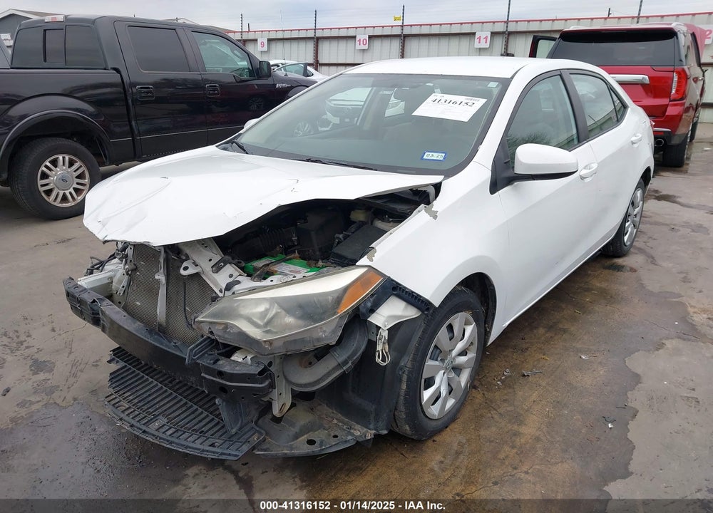 2015 TOYOTA COROLLA VIN: 5YFBURHE5FP252875