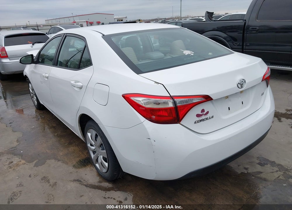 2015 TOYOTA COROLLA VIN: 5YFBURHE5FP252875