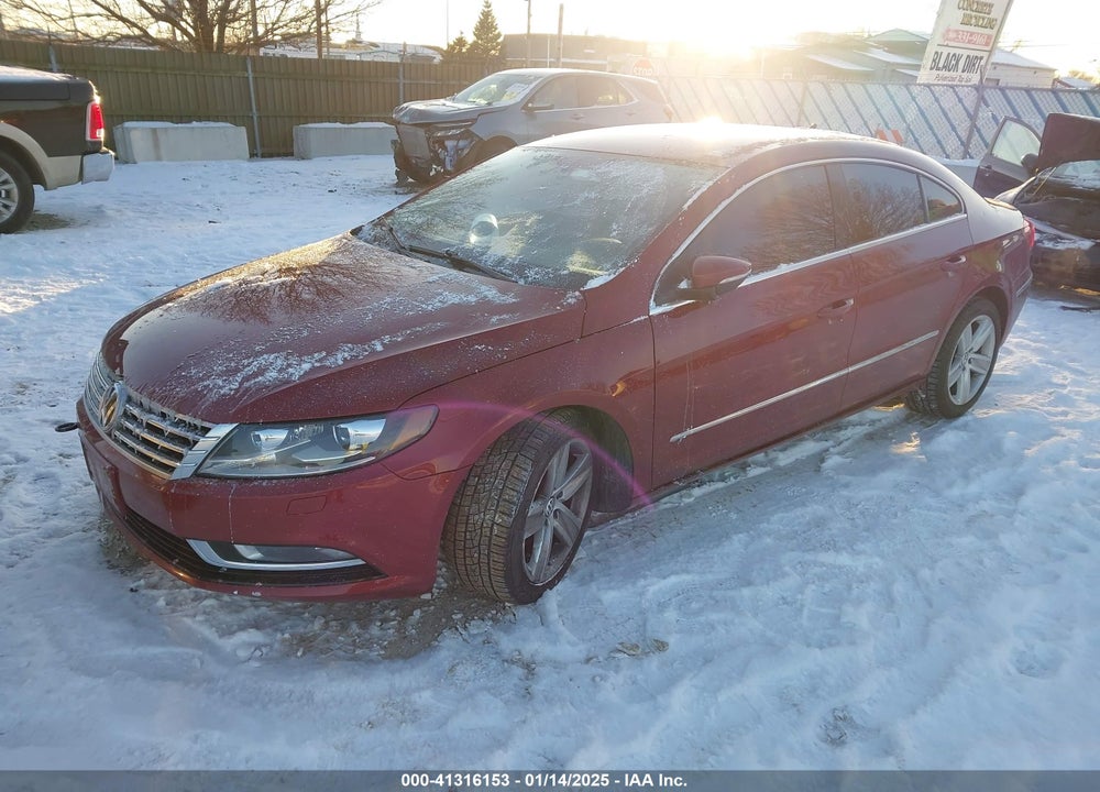 2016 VOLKSWAGEN CC 2.0T SPORT VIN: WVWBN7AN6GE501727