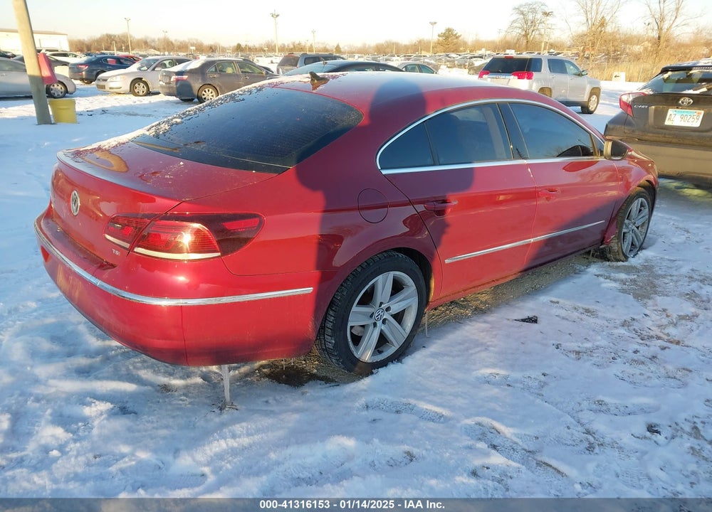 2016 VOLKSWAGEN CC 2.0T SPORT VIN: WVWBN7AN6GE501727