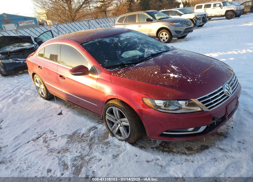 2016 VOLKSWAGEN CC 2.0T SPORT VIN: WVWBN7AN6GE501727