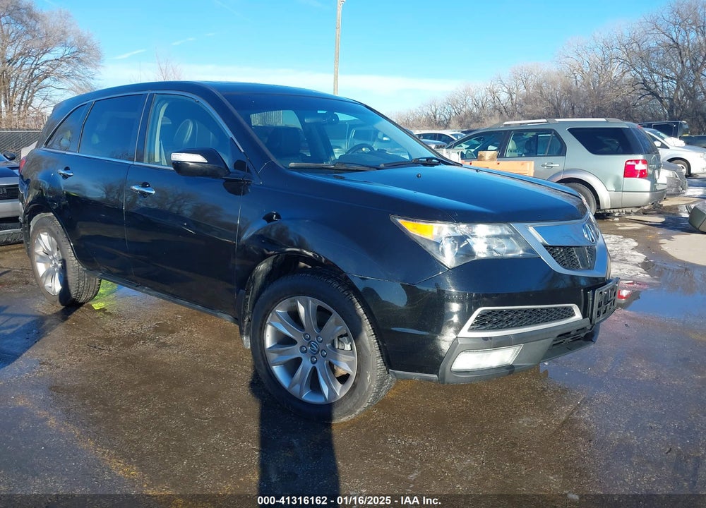 2013 ACURA MDX ADVANCE PACKAGE VIN: 2HNYD2H83DH519729