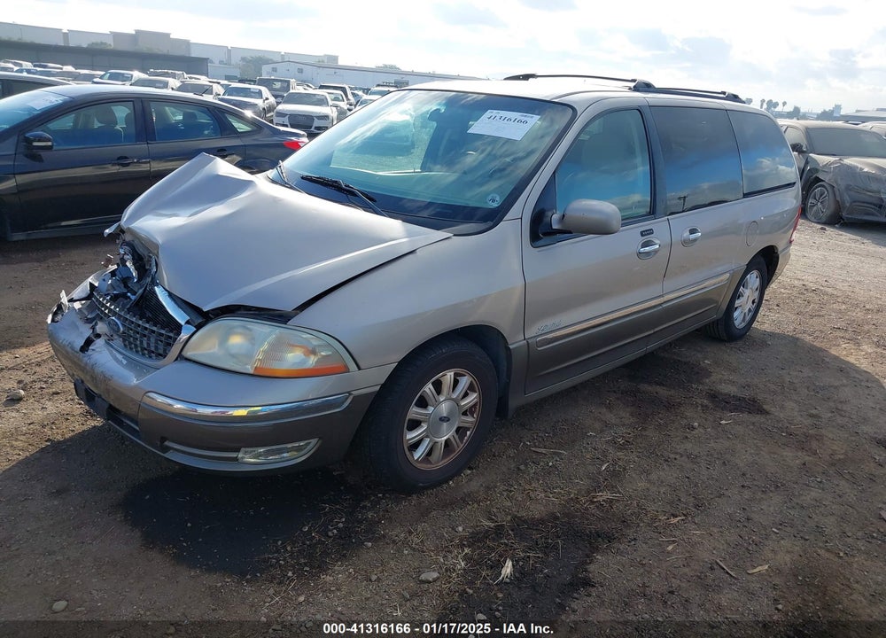 2002 FORD WINDSTAR LIMITED VIN: 2FMDA58432BB77383