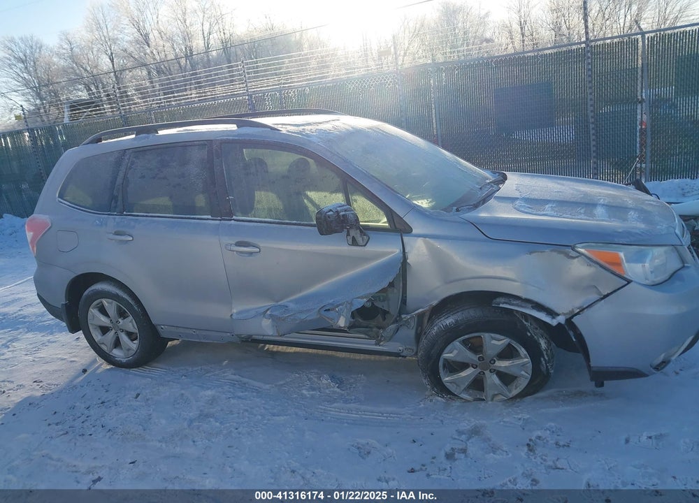 2016 SUBARU FORESTER 2.5I PREMIUM VIN: JF2SJADC0GH516582