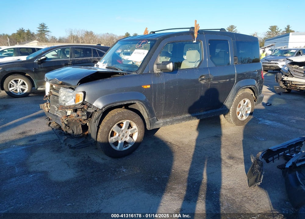 2011 HONDA ELEMENT EX VIN: 5J6YH2H77BL001165