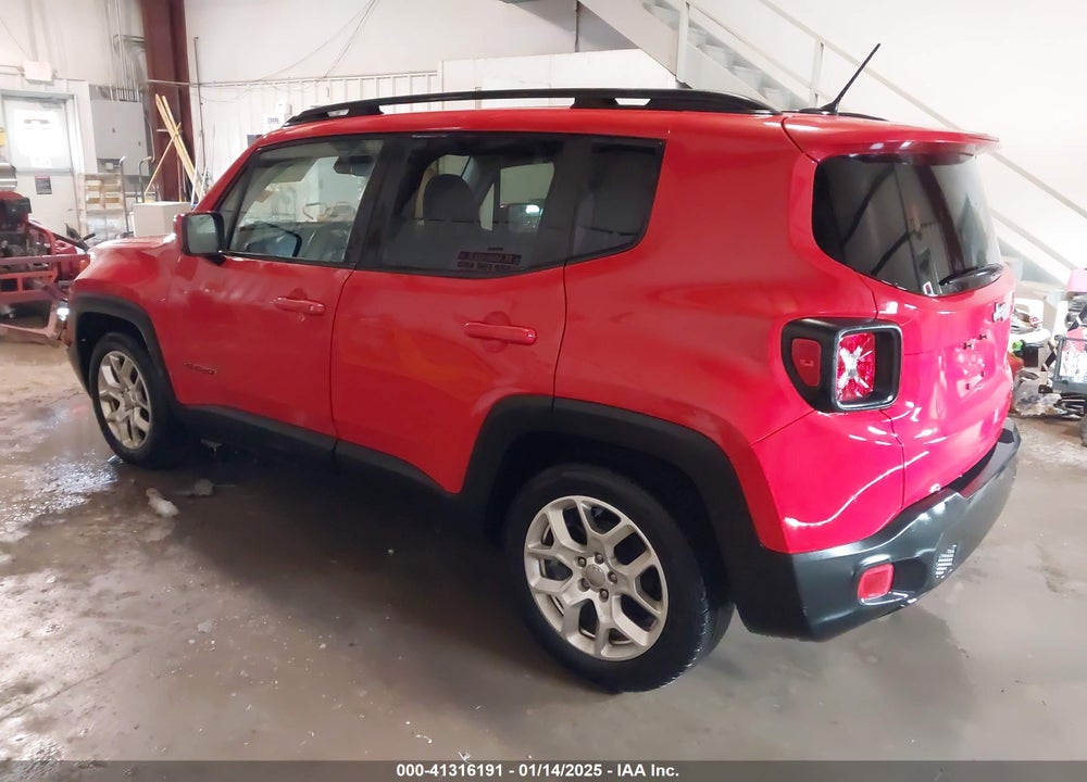 2017 JEEP RENEGADE LATITUDE FWD VIN: ZACCJABB2HPG25777