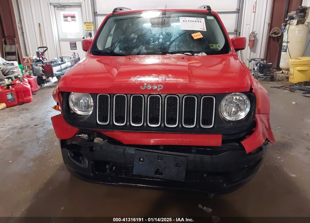 2017 JEEP RENEGADE LATITUDE FWD VIN: ZACCJABB2HPG25777