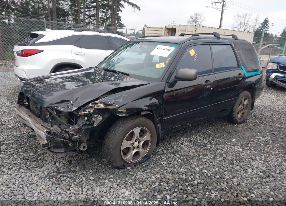 2003 SUBARU FORESTER XS VIN: JF1SG65663H753449