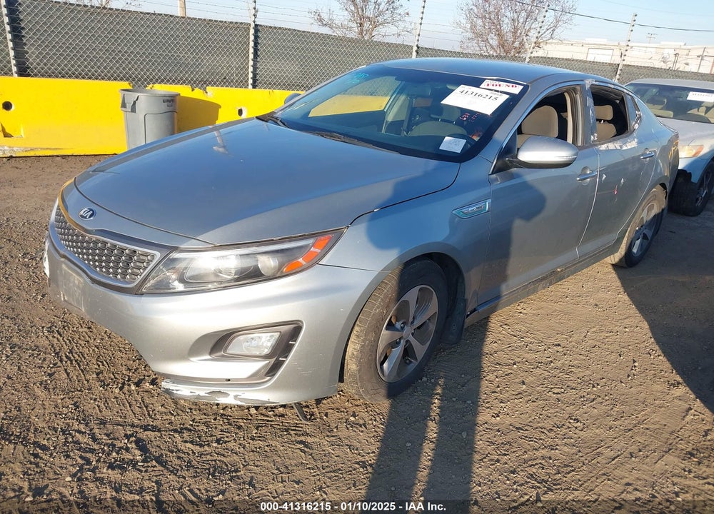 2015 KIA OPTIMA HYBRID VIN: KNAGM4ADXF5086471