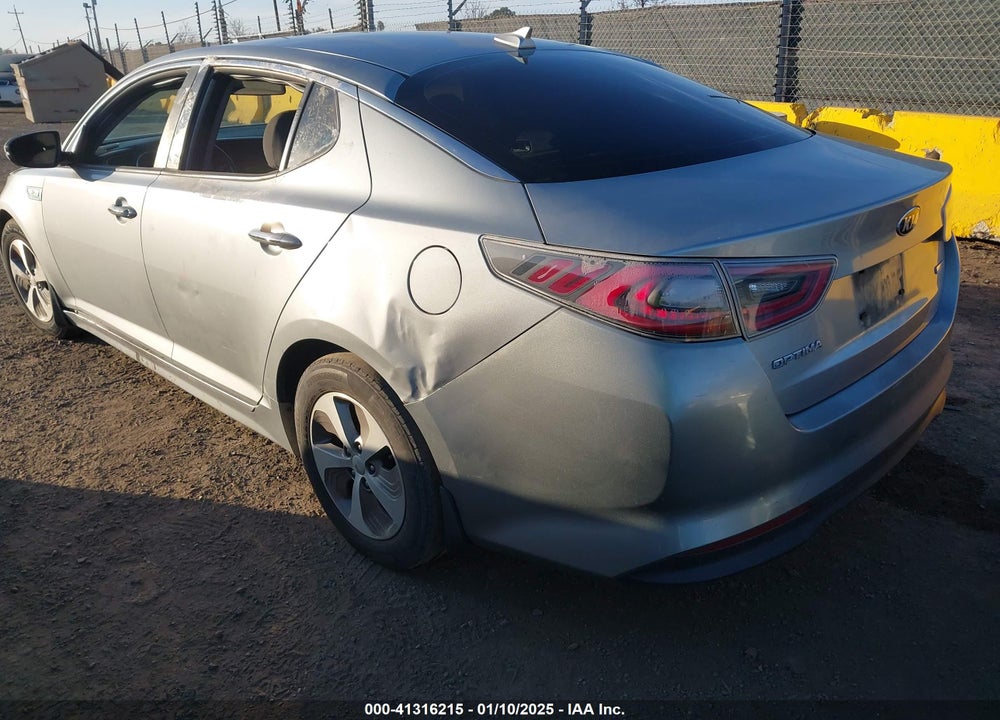 2015 KIA OPTIMA HYBRID VIN: KNAGM4ADXF5086471