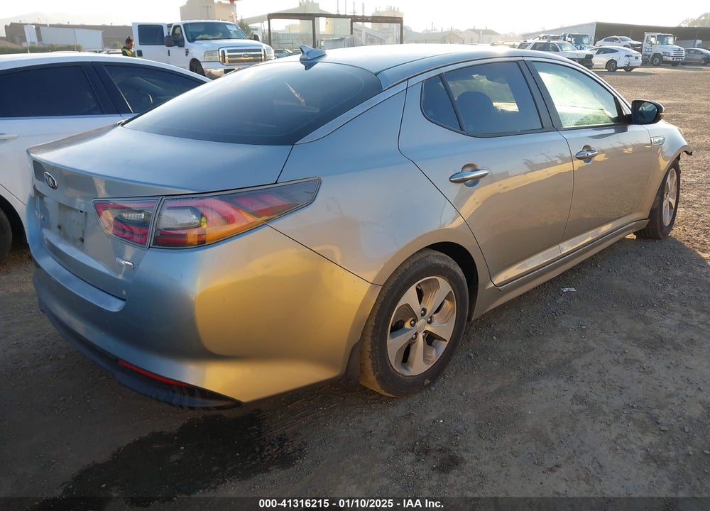 2015 KIA OPTIMA HYBRID VIN: KNAGM4ADXF5086471