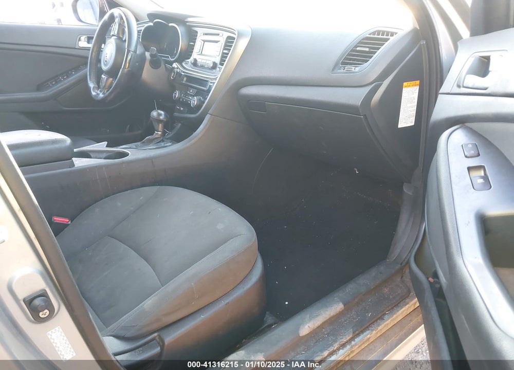 2015 KIA OPTIMA HYBRID VIN: KNAGM4ADXF5086471