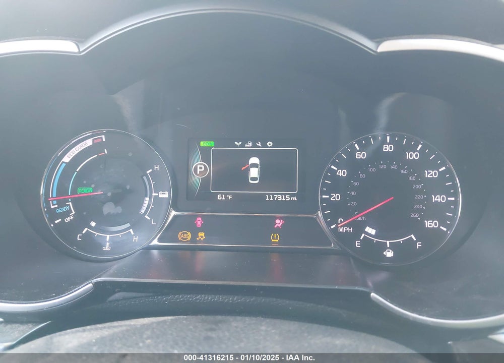 2015 KIA OPTIMA HYBRID VIN: KNAGM4ADXF5086471