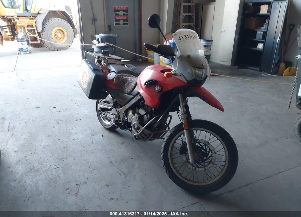 2002 BMW F650 GS VIN: WB10182A12ZE46643