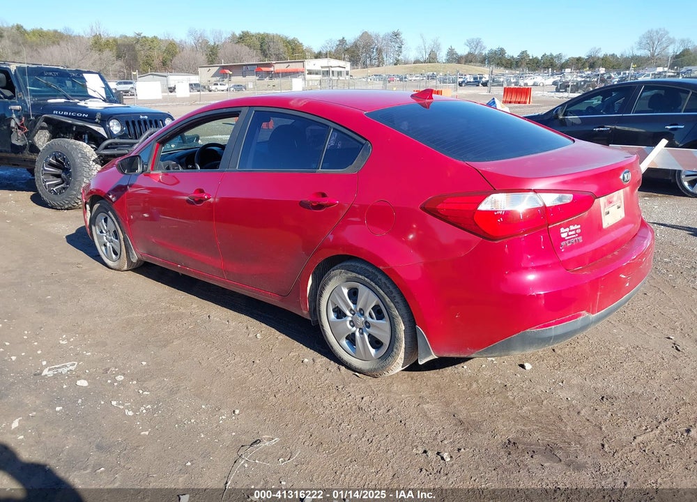2016 KIA FORTE VIN: KNAFK4A6XG5570385