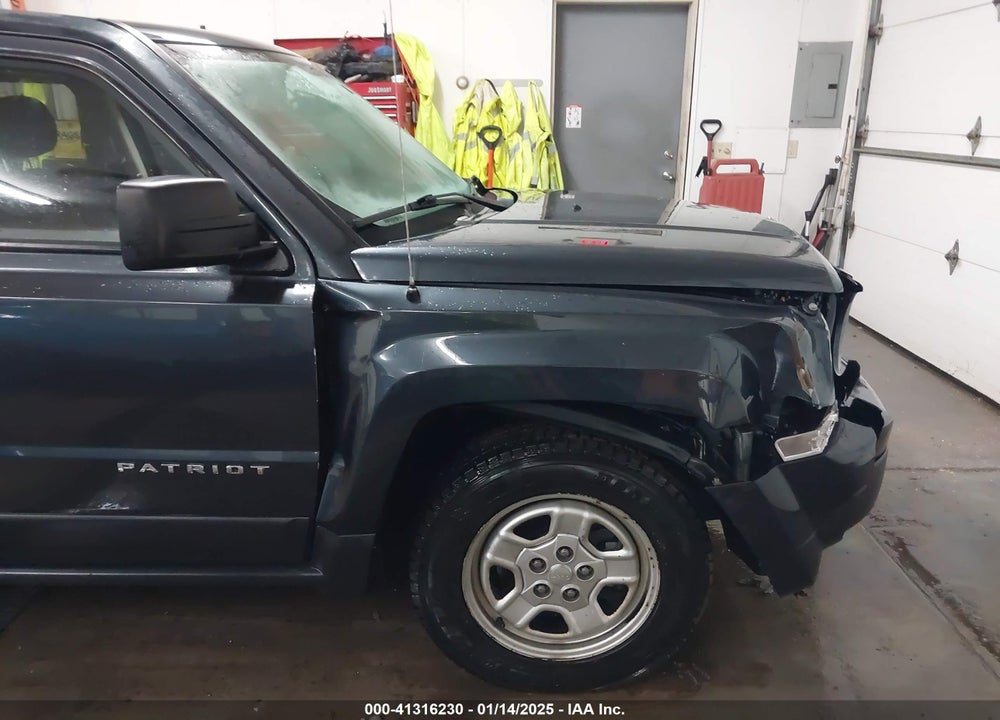 2015 JEEP PATRIOT SPORT VIN: 1C4NJPBB2FD158271