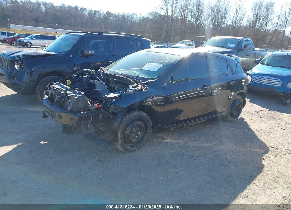 2011 MAZDA MAZDASPEED3 VIN: JM1BL1K41B1448427