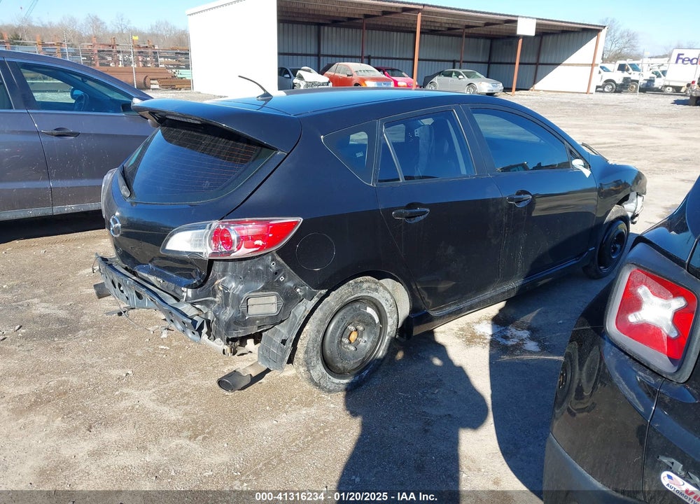 2011 MAZDA MAZDASPEED3 VIN: JM1BL1K41B1448427
