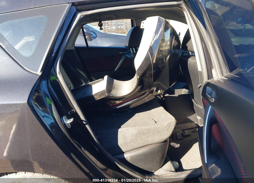 2011 MAZDA MAZDASPEED3 VIN: JM1BL1K41B1448427