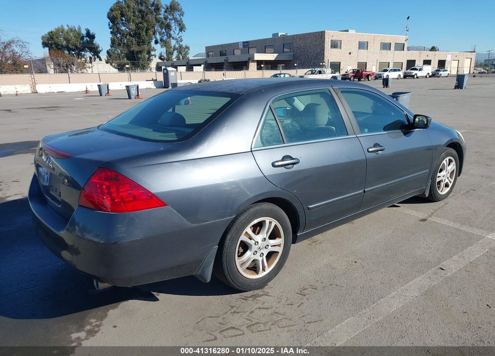 2006 HONDA ACCORD 2.4 EX VIN: 1HGCM56796A184362