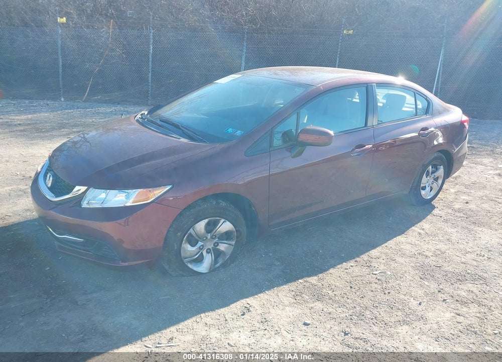 2015 HONDA CIVIC LX VIN: 19XFB2F54FE270531